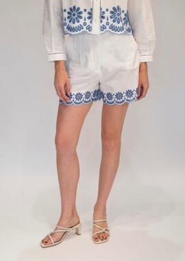 LORETTA CAPONI ROCCHETTA SHORTS - MARGHERITE NWT Size XS